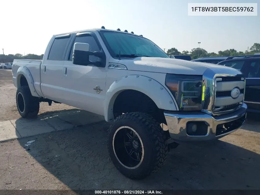 2011 Ford F-350 Lariat VIN: 1FT8W3BT5BEC59762 Lot: 40101876