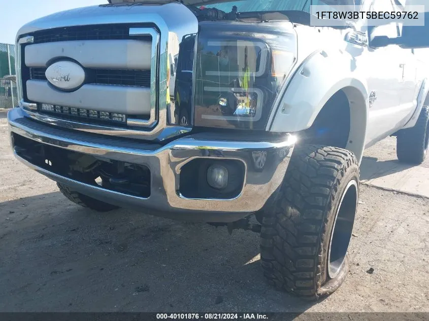 1FT8W3BT5BEC59762 2011 Ford F-350 Lariat