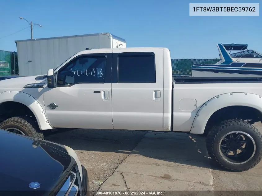 1FT8W3BT5BEC59762 2011 Ford F-350 Lariat