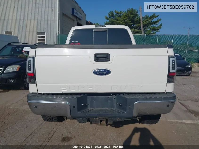 1FT8W3BT5BEC59762 2011 Ford F-350 Lariat