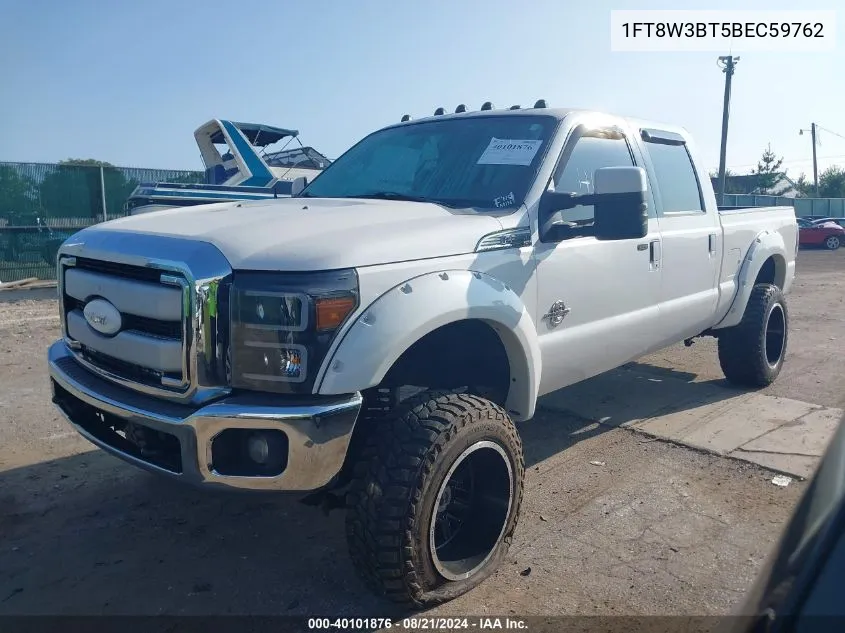 1FT8W3BT5BEC59762 2011 Ford F-350 Lariat