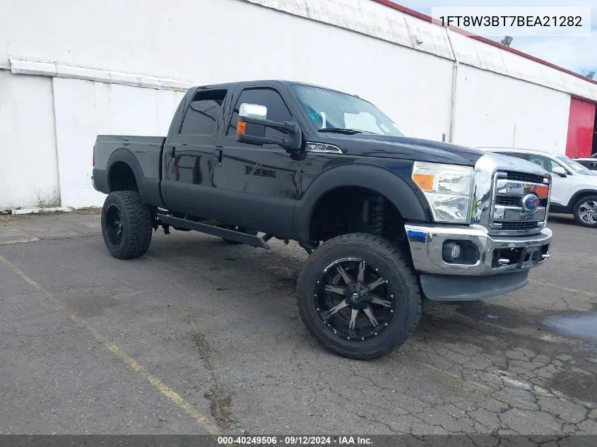 1FT8W3BT7BEA21282 2011 Ford F-350 Lariat