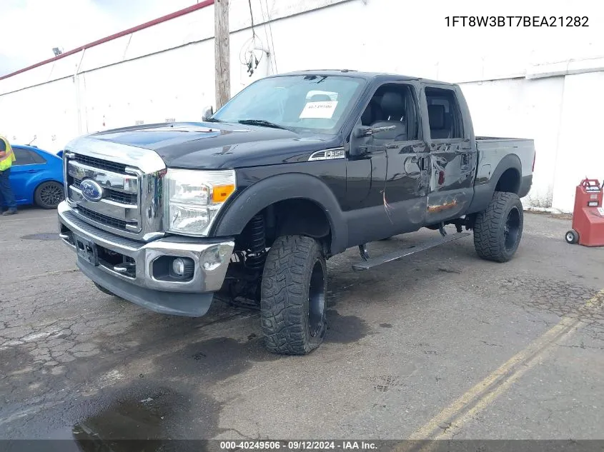 1FT8W3BT7BEA21282 2011 Ford F-350 Lariat