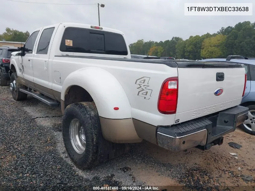 1FT8W3DTXBEC33638 2011 Ford F-350 Super Duty