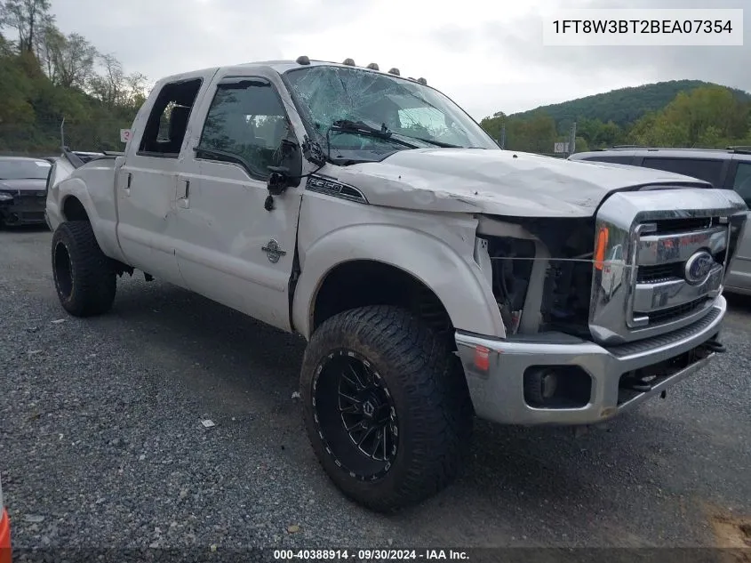 2011 Ford F-350 Lariat VIN: 1FT8W3BT2BEA07354 Lot: 40388914