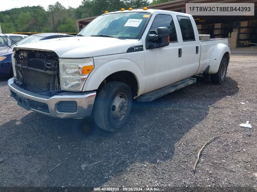 2011 Ford F-350 Xl VIN: 1FT8W3CT8BEB44393 Lot: 40388928