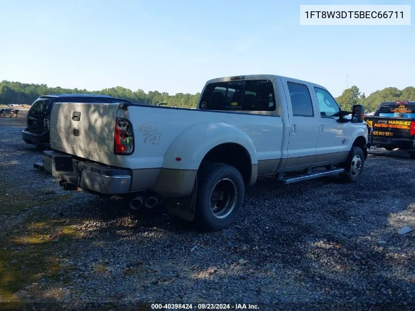 2011 Ford F350 Super Duty VIN: 1FT8W3DT5BEC66711 Lot: 40398424