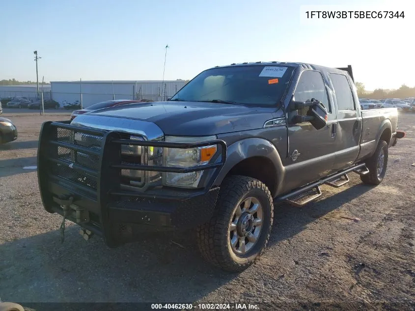 2011 Ford F350 Super Duty VIN: 1FT8W3BT5BEC67344 Lot: 40462630