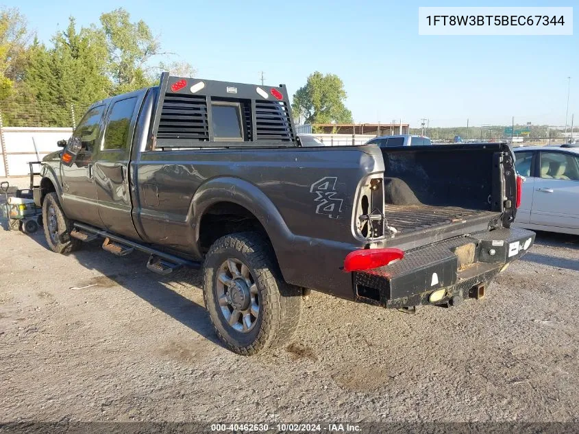 2011 Ford F350 Super Duty VIN: 1FT8W3BT5BEC67344 Lot: 40462630