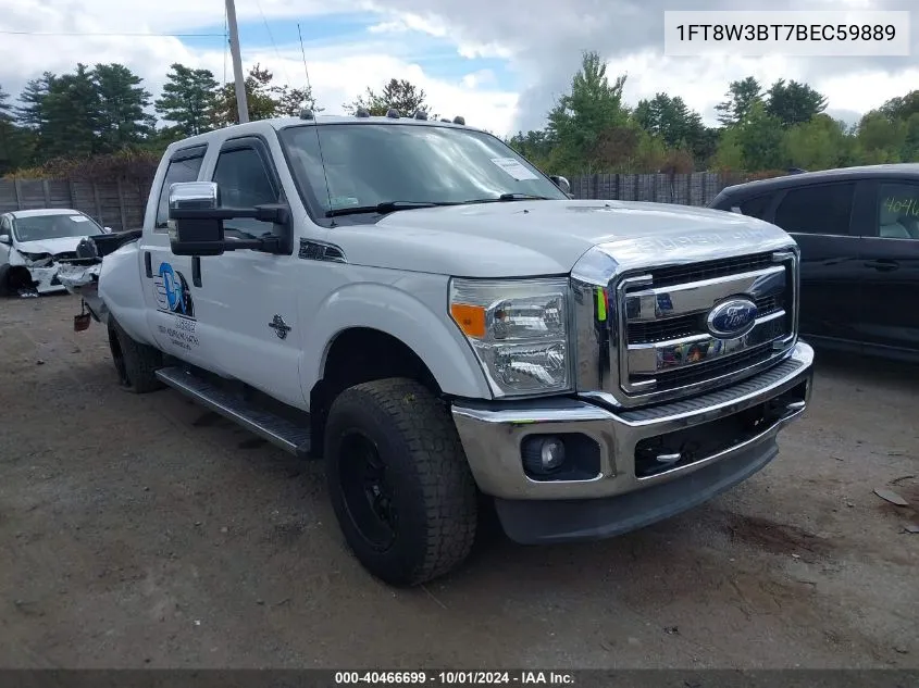 2011 Ford F-350 Xlt VIN: 1FT8W3BT7BEC59889 Lot: 40466699