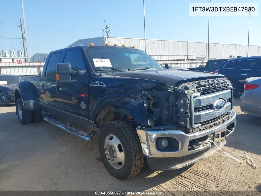 2011 Ford F-350 Lariat VIN: 1FT8W3DTXBEB47830 Lot: 40556077