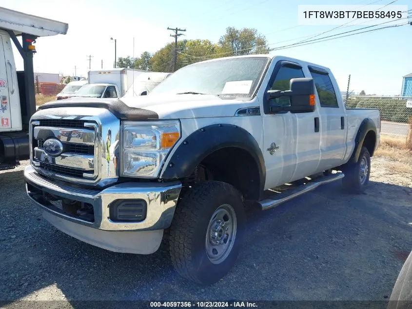 2011 Ford F-350 Xlt VIN: 1FT8W3BT7BEB58495 Lot: 40597356