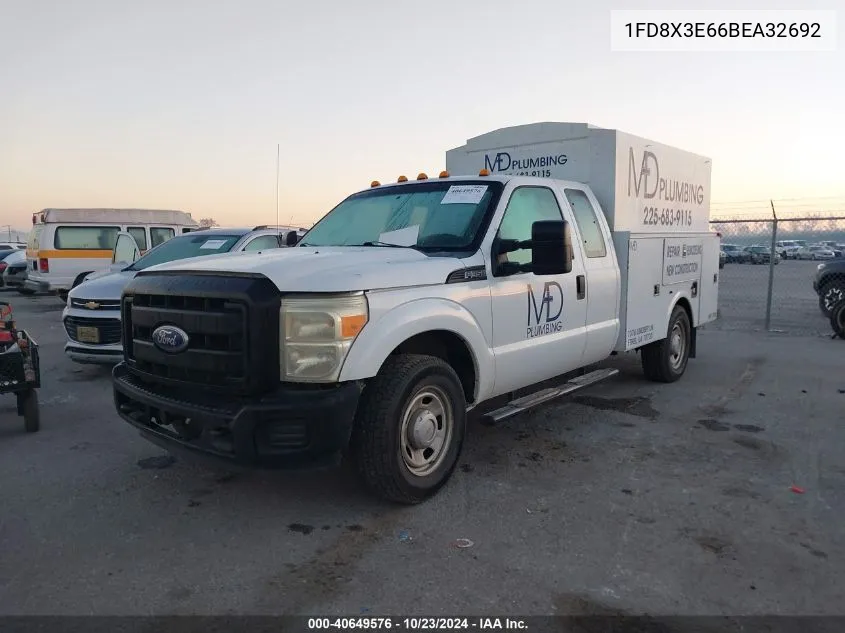 2011 Ford F-350 Chassis Xl VIN: 1FD8X3E66BEA32692 Lot: 40649576