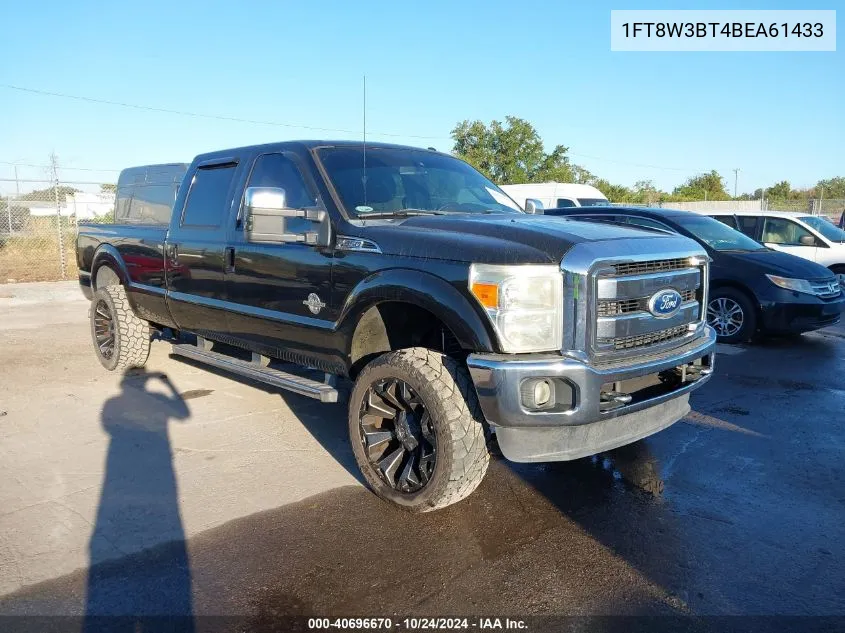 2011 Ford F350 Lariat VIN: 1FT8W3BT4BEA61433 Lot: 40696670