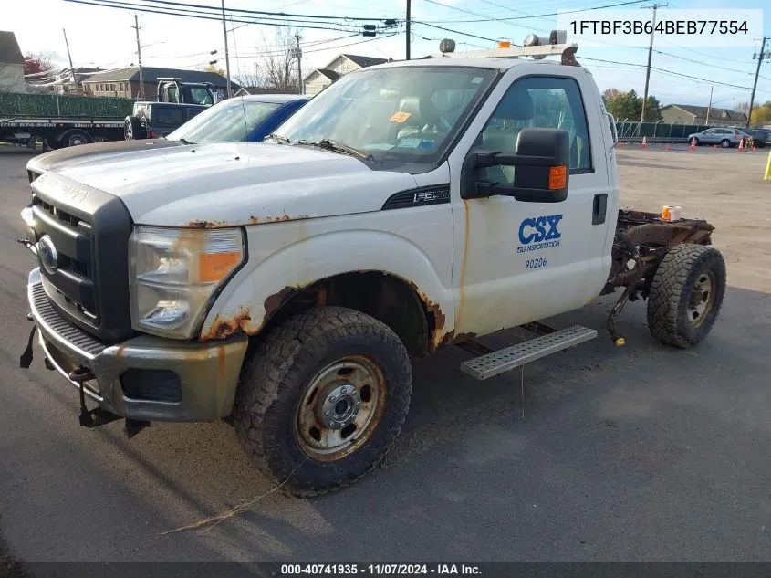 2011 Ford F-350 Xl VIN: 1FTBF3B64BEB77554 Lot: 40741935