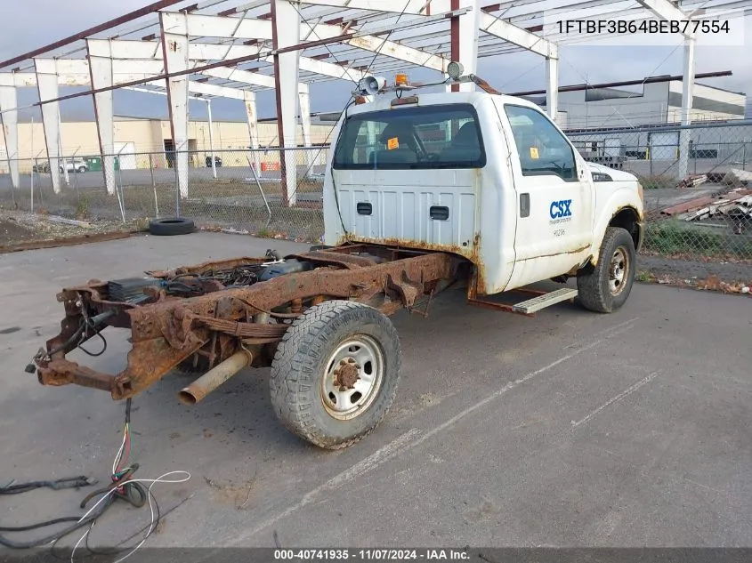 2011 Ford F-350 Xl VIN: 1FTBF3B64BEB77554 Lot: 40741935