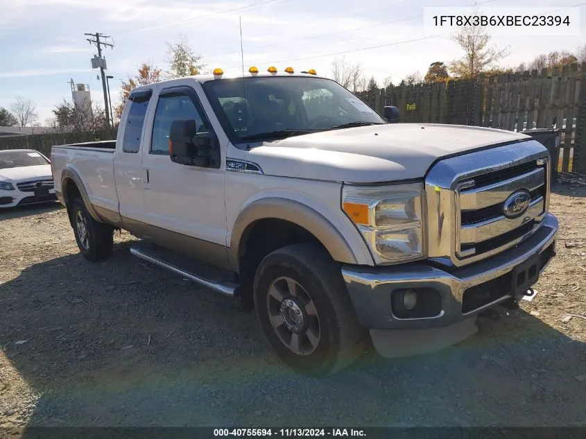 2011 Ford F-350 Lariat VIN: 1FT8X3B6XBEC23394 Lot: 40755694