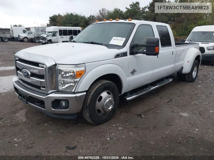 2011 Ford F-350 Lariat VIN: 1FT8W3CT5BEA89823 Lot: 40762326