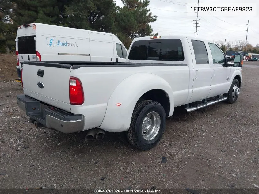 2011 Ford F-350 Lariat VIN: 1FT8W3CT5BEA89823 Lot: 40762326