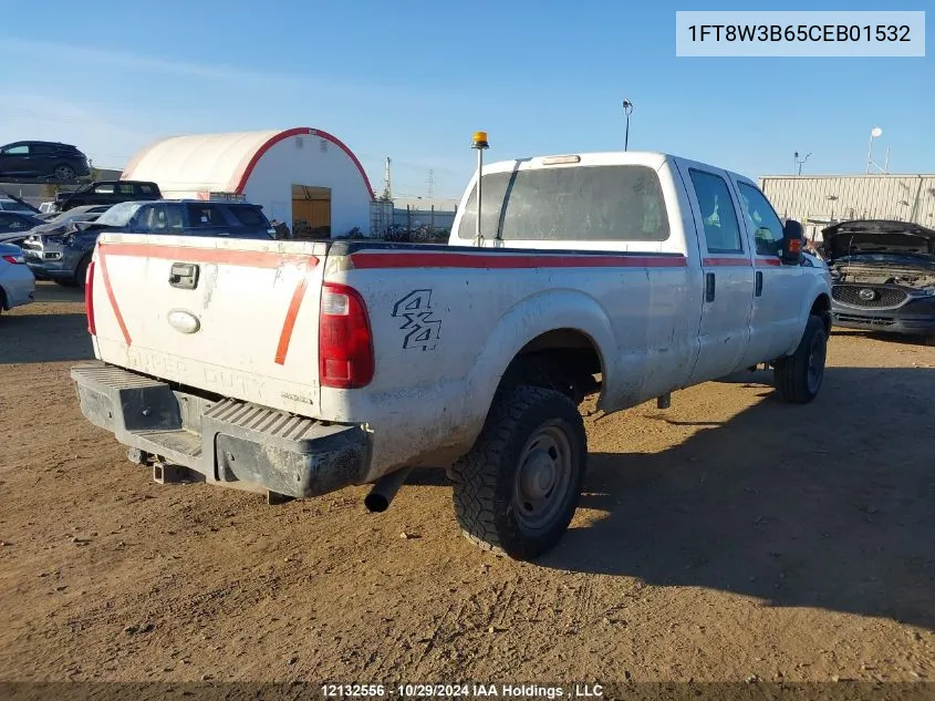 2012 Ford F-350 Xl VIN: 1FT8W3B65CEB01532 Lot: 12132556