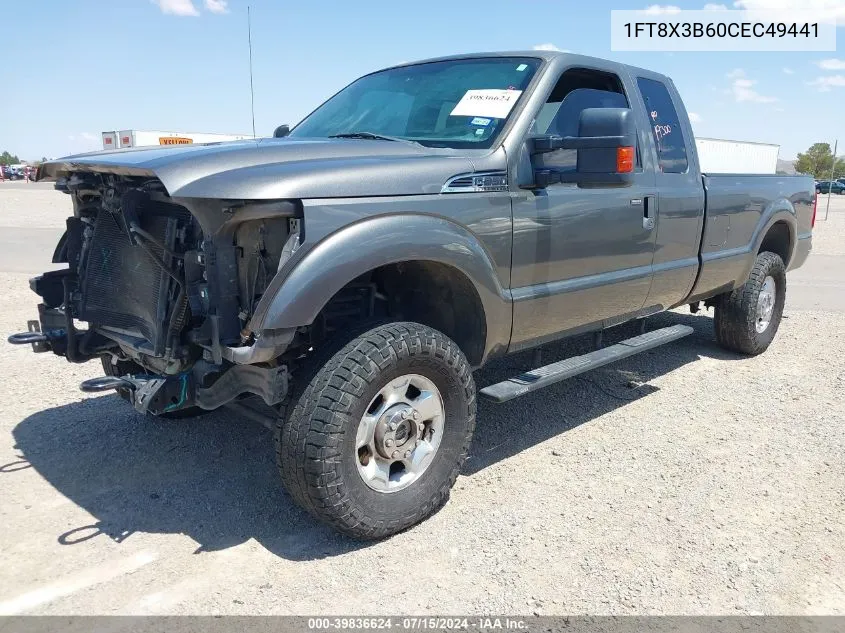 2012 Ford F-350 Xlt VIN: 1FT8X3B60CEC49441 Lot: 39836624