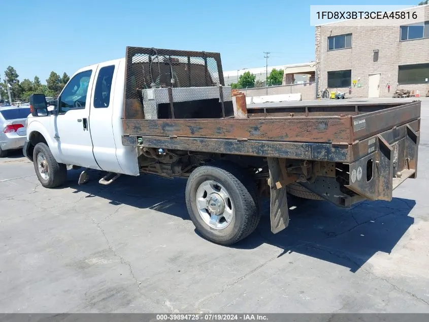 1FD8X3BT3CEA45816 2012 Ford F-350 Xlt