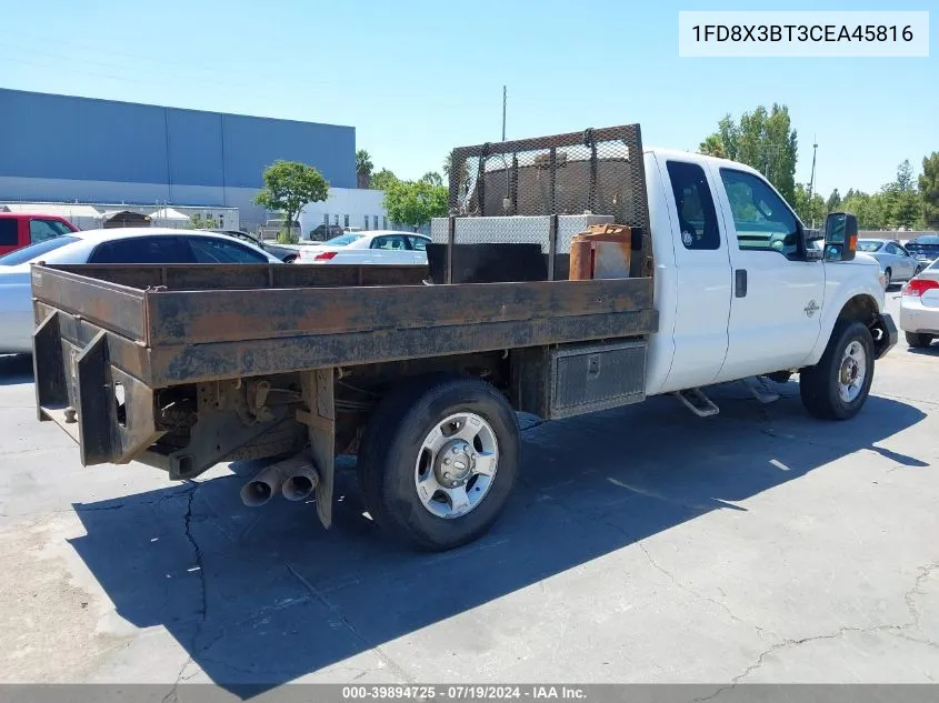 2012 Ford F-350 Xlt VIN: 1FD8X3BT3CEA45816 Lot: 39894725