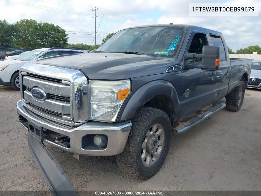 1FT8W3BT0CEB99679 2012 Ford F-350 Lariat