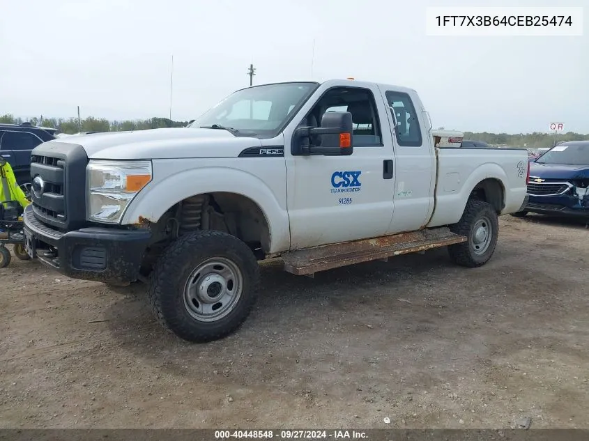 2012 Ford F-350 Xl VIN: 1FT7X3B64CEB25474 Lot: 40448548