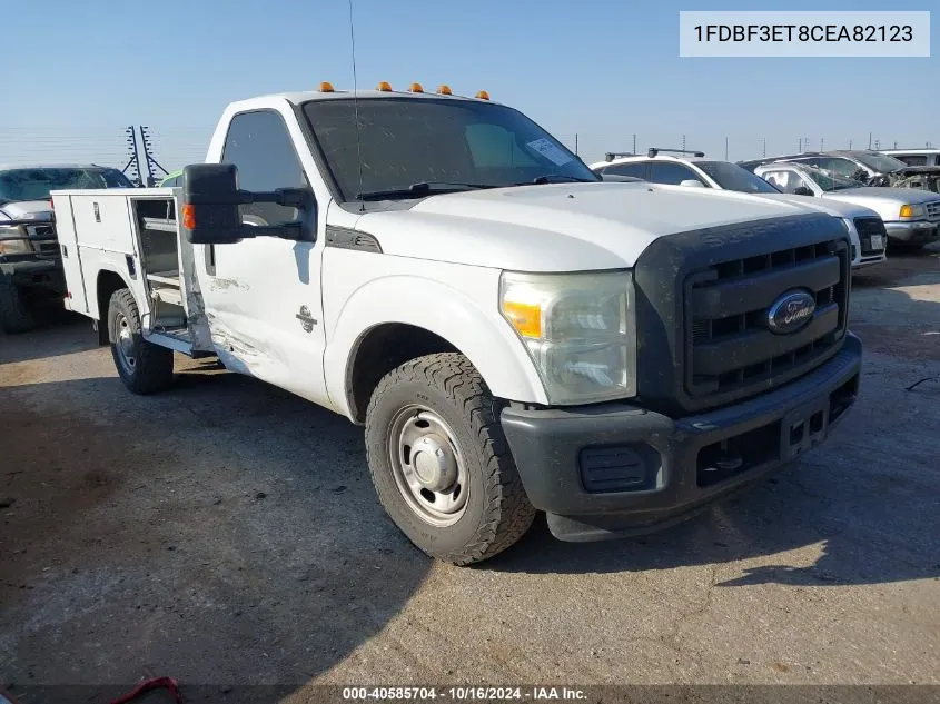 2012 Ford F-350 Chassis Xl VIN: 1FDBF3ET8CEA82123 Lot: 40585704