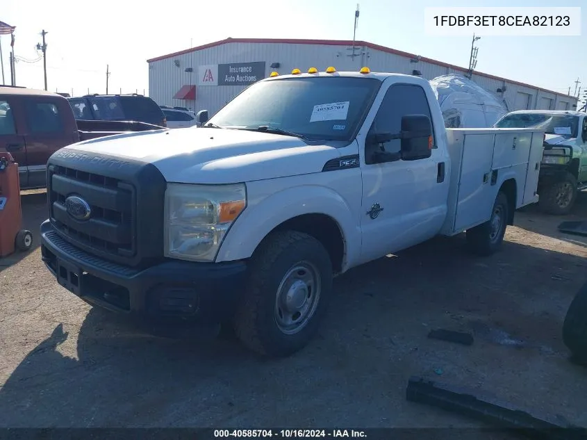 2012 Ford F-350 Chassis Xl VIN: 1FDBF3ET8CEA82123 Lot: 40585704