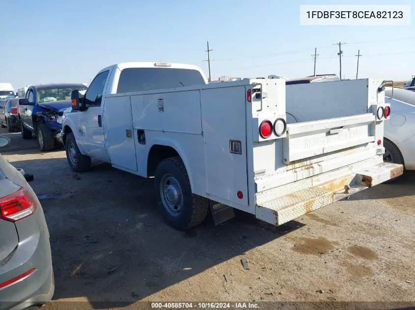 2012 Ford F-350 Chassis Xl VIN: 1FDBF3ET8CEA82123 Lot: 40585704