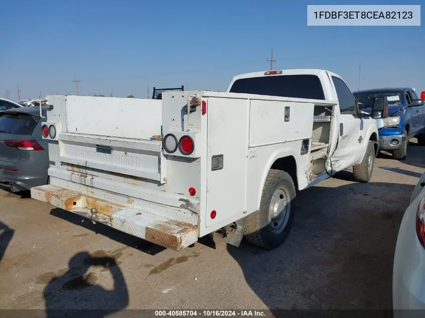 2012 Ford F-350 Chassis Xl VIN: 1FDBF3ET8CEA82123 Lot: 40585704