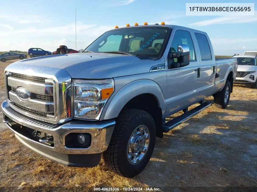 2012 Ford F-350 Xlt VIN: 1FT8W3B68CEC65695 Lot: 40625336