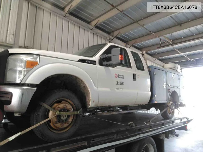 2012 Ford F-350 Xl VIN: 1FT8X3B64CEA16078 Lot: 40648987