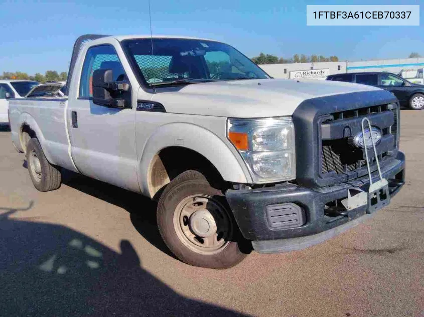 2012 Ford F-350 Xl VIN: 1FTBF3A61CEB70337 Lot: 40719548