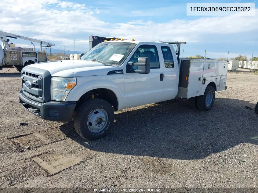 2012 Ford F-350 Xl VIN: 1FD8X3D69CEC35322 Lot: 40727730