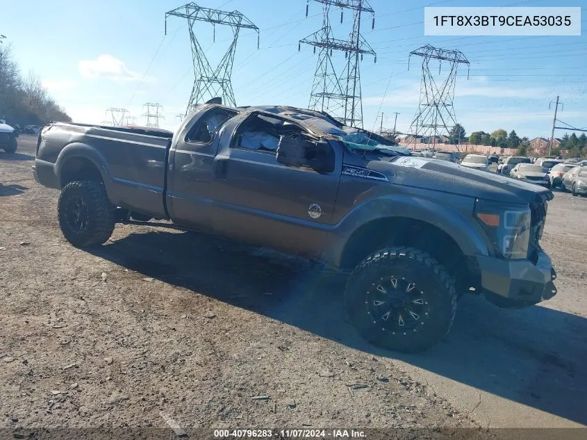 2012 Ford F350 Super Duty VIN: 1FT8X3BT9CEA53035 Lot: 40796283