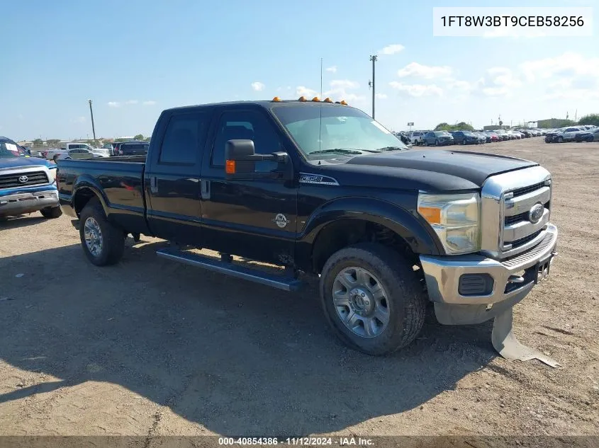 2012 Ford F-350 Lariat VIN: 1FT8W3BT9CEB58256 Lot: 40854386