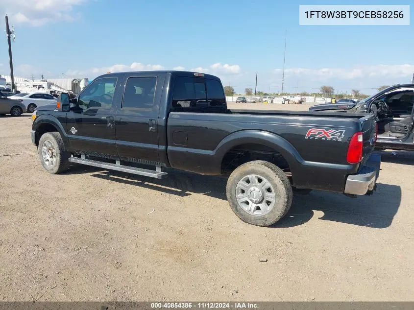 2012 Ford F-350 Lariat VIN: 1FT8W3BT9CEB58256 Lot: 40854386