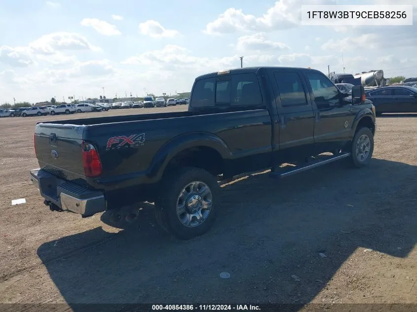 2012 Ford F-350 Lariat VIN: 1FT8W3BT9CEB58256 Lot: 40854386