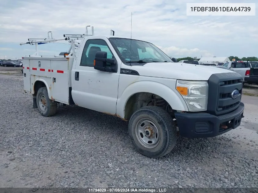 2013 Ford F350 Super Duty VIN: 1FDBF3B61DEA64739 Lot: 11794029