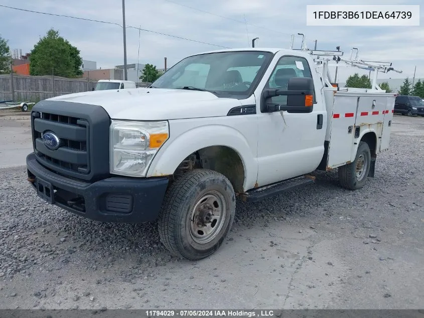 2013 Ford F350 Super Duty VIN: 1FDBF3B61DEA64739 Lot: 11794029