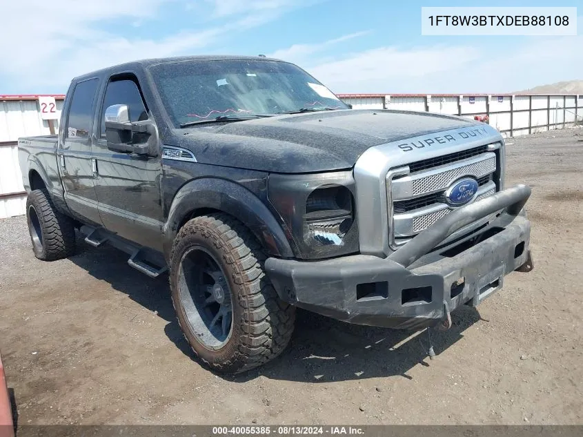 1FT8W3BTXDEB88108 2013 Ford F-350 Lariat