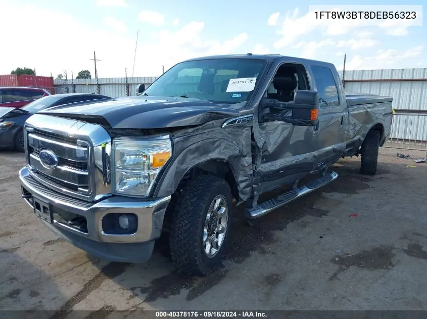 2013 Ford F-350 Lariat VIN: 1FT8W3BT8DEB56323 Lot: 40378176