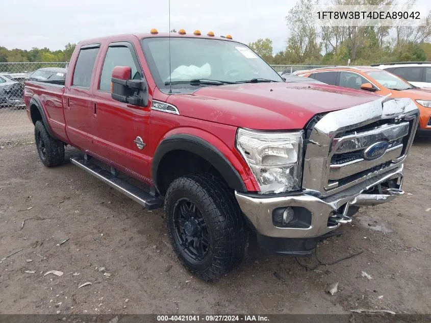 2013 Ford F-350 Lariat VIN: 1FT8W3BT4DEA89042 Lot: 40421041