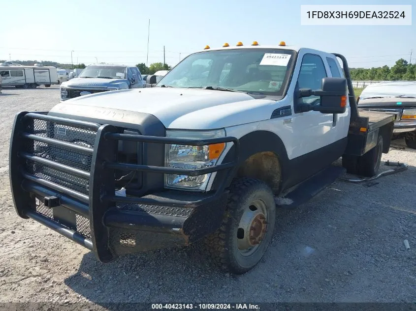 2013 Ford F350 Super Duty VIN: 1FD8X3H69DEA32524 Lot: 40423143