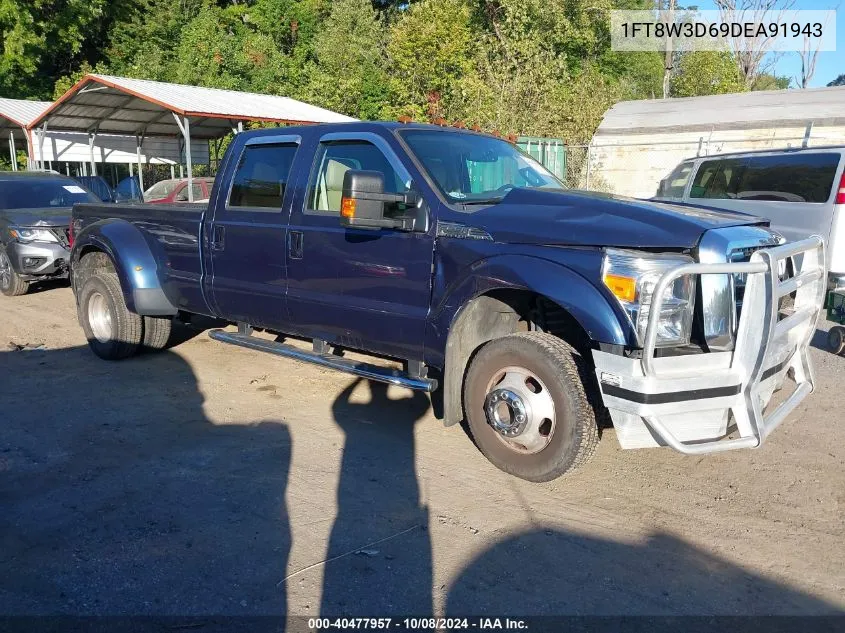 2013 Ford F-350 Super Duty VIN: 1FT8W3D69DEA91943 Lot: 40477957