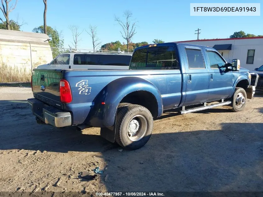 2013 Ford F-350 Super Duty VIN: 1FT8W3D69DEA91943 Lot: 40477957