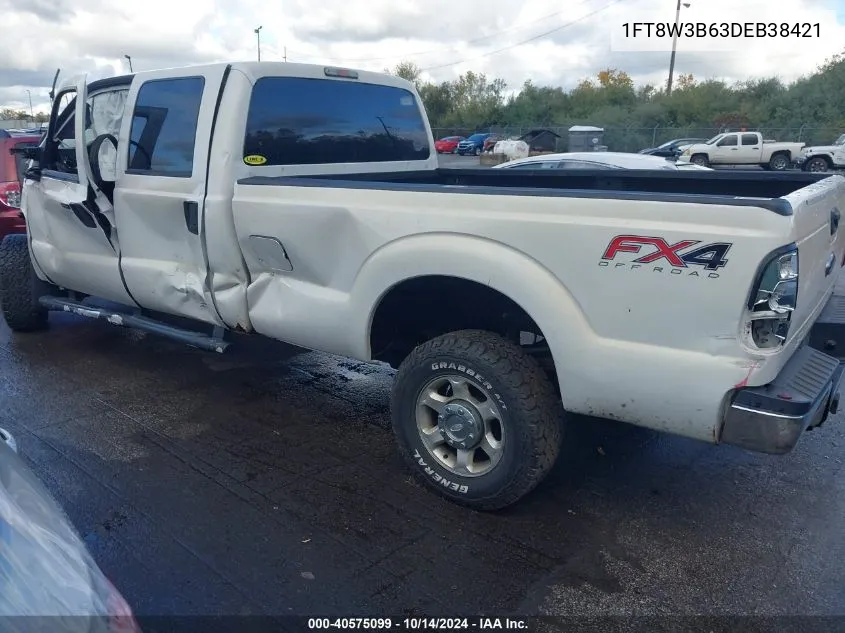 2013 Ford F350 Super Duty VIN: 1FT8W3B63DEB38421 Lot: 40575099